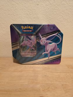 Sealed Pokemon Pokemon Cards: 2022 Spring V Heroes Espeon V Tin