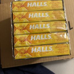 Halls Honey Lemon (20 sticks / 9 drops each)