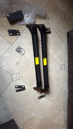 Two Piece Black Cross Bar – Gmc Acadia “2024”-“2025”