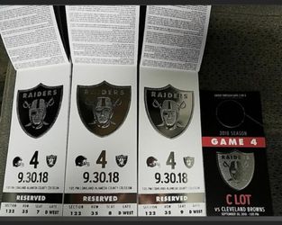 Oakland Raiders vs Cleveland Browns