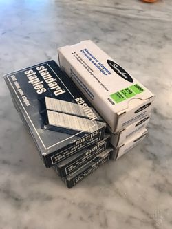 Lots of staples