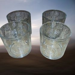 Candles Jars And Glasses - 3-5 Inchs 