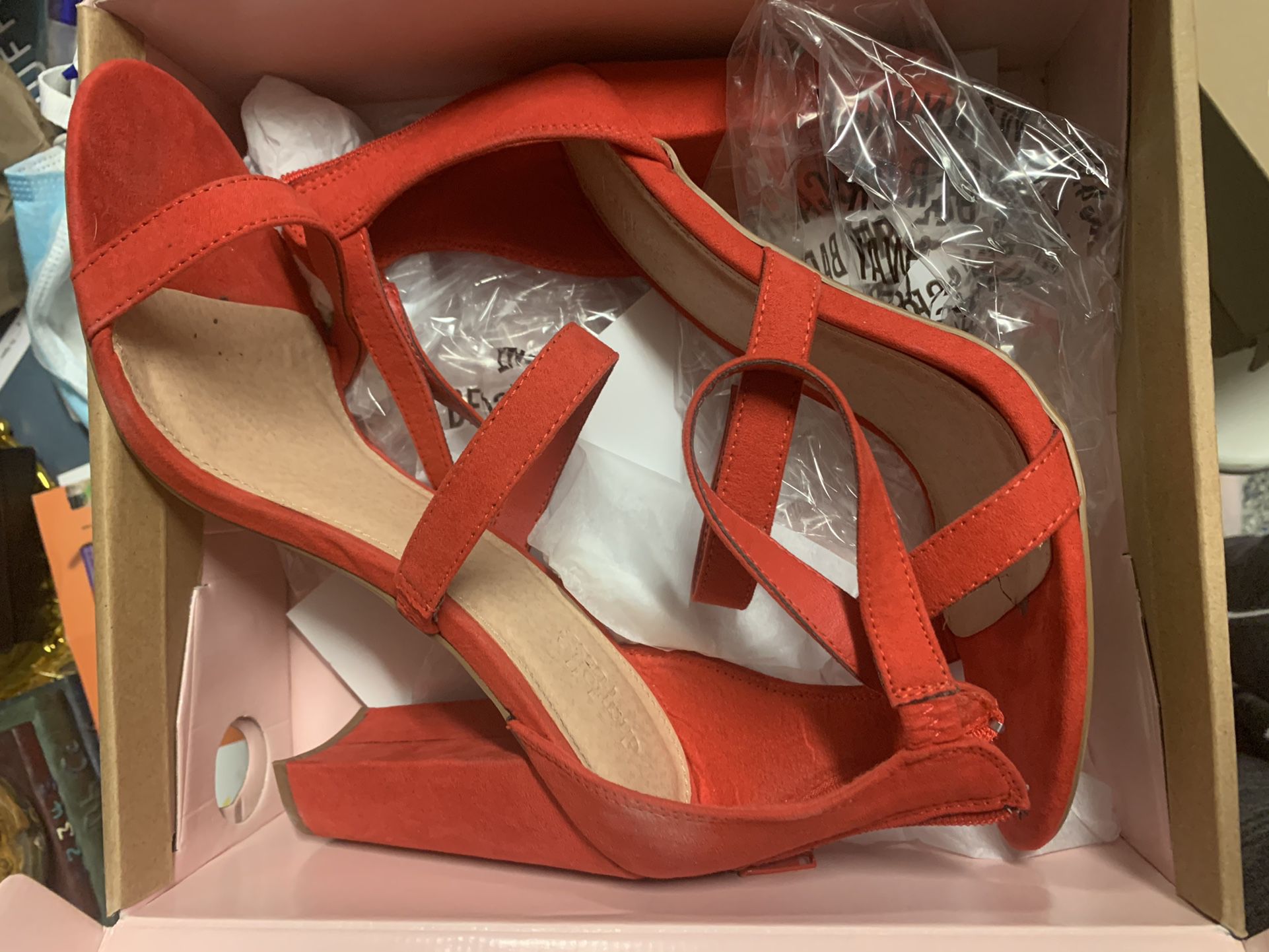 Red Size 11 Heels