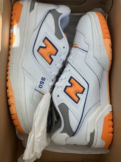 New Balance 550 White Orange Lakers