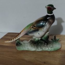 ARNART CREATIONS CERAMIC PHEASANT FIGURINE 7"×6" ×2"