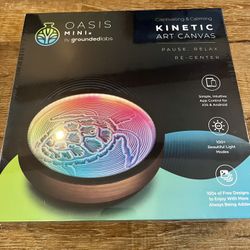 Oasis Mini Kinetic Art Canvas