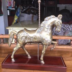 Brass Petite Horses