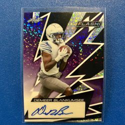 2024 Leaf Eclectic Flash Auto Demeer Blankumsee Purple Sparkles 4/6 #F-DMB