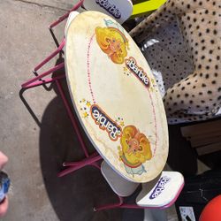 Malibu Barbie Kids Playtable