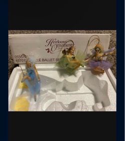 Heirloom Ornaments from Ashton-Drake Vive Le Ballet Set 3