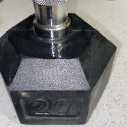20 Pound Dumbbell ! Cheap!!