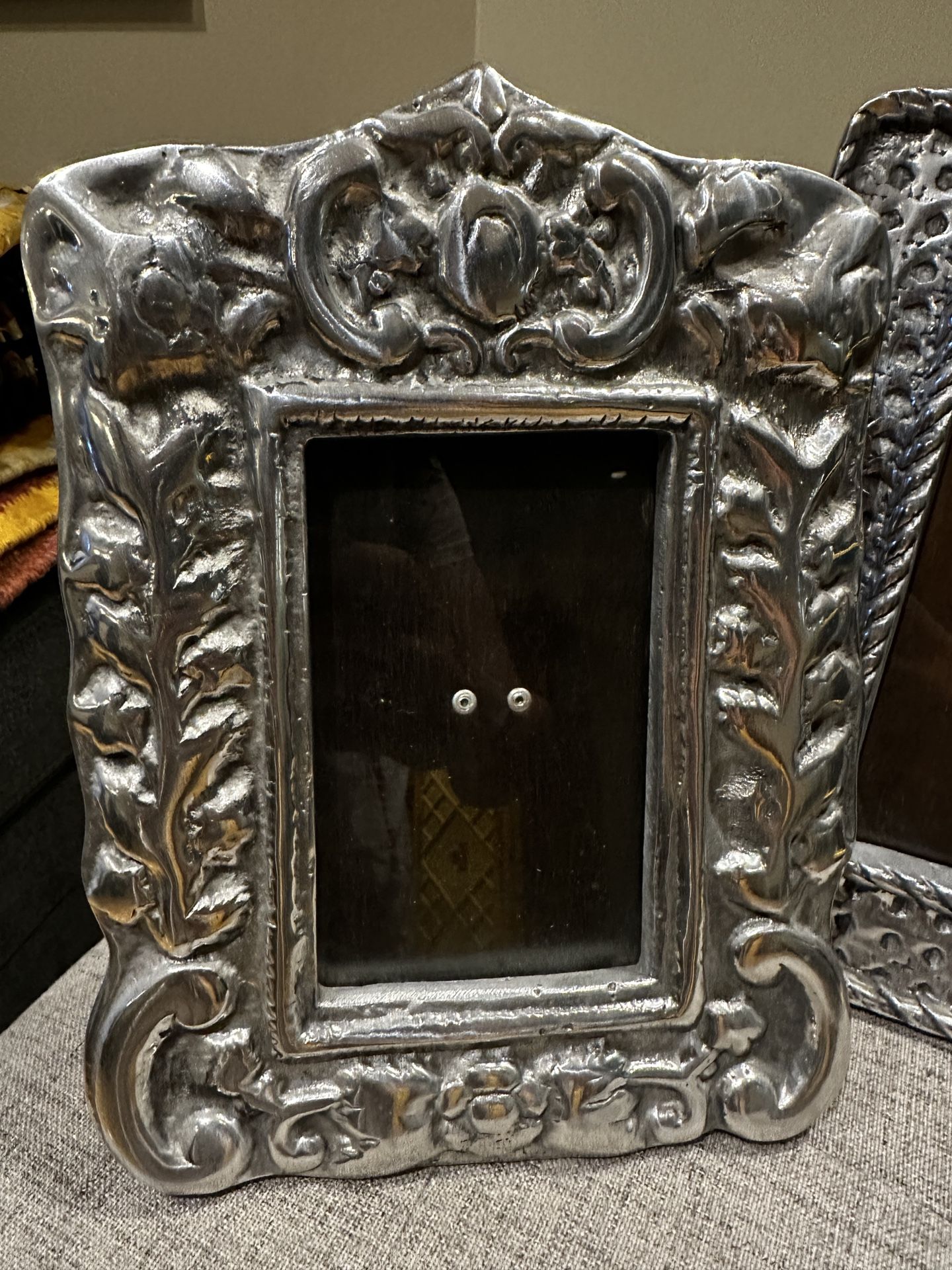 Mexican Pewter Picture Frame