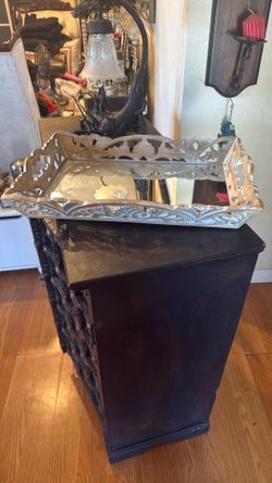 Vintage Hand Carved Tray