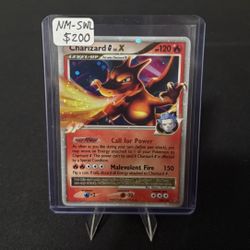 Pokemon Supreme Victors - Charizard G LV. X #143 - NM + Swirl