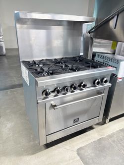 Forno Commercial 36” Gas Range 6 burners - 🔥HEAVY DUTY🔥