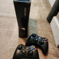 Xbox 360 Console&Wireless Controllers