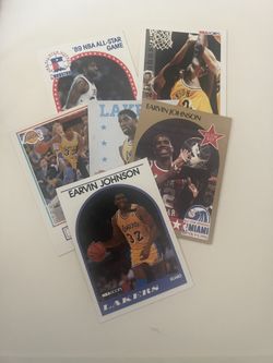 7 Magic Johnson Cards 