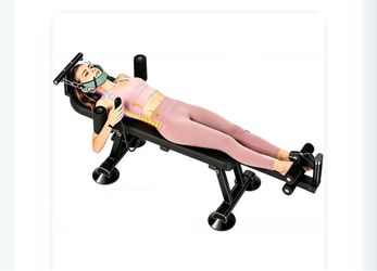 Spinal Decompression Table for Back Pain Relief, 440LB Capacity