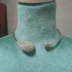 Teardrop Choker Necklace 