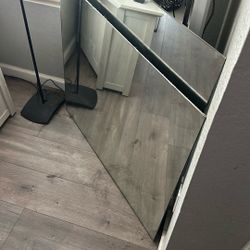 2 Flat Mirrors For Bedroom Bathroom, Gym