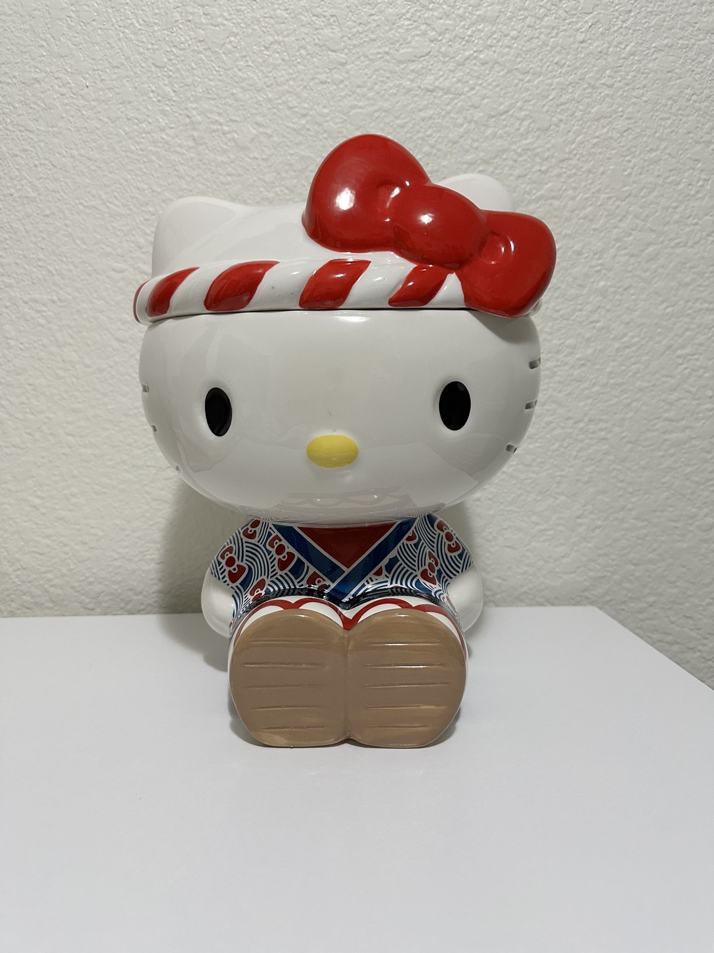 Hello Kitty World Market Omatsuri Cookie Jar