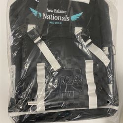 2024 NEW BALANCE NATIONALS INDOOR "CHAMPIONSHIP" BACKPACK. Not Remvd Frm Plastic