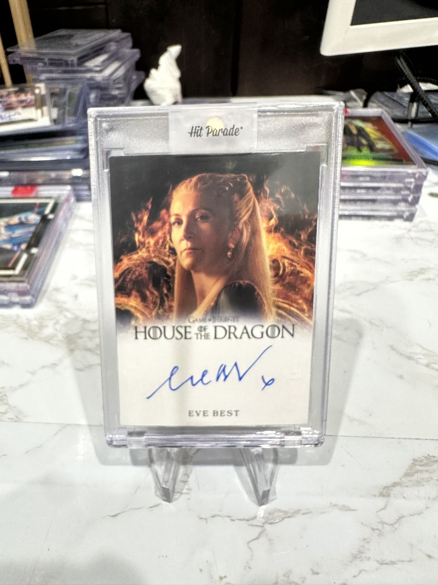 2024 Rittenhouse Game Thrones House Dragon autograph Eve Best as RHAENYS