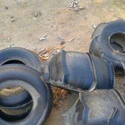 Quad tires and dune tires Full Set And Extra Tires New With Aluminum Rims