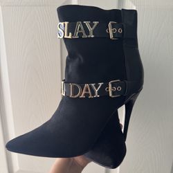 Black heel Boots