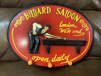 Pool Room/Man Cave Wall Decoration 