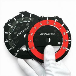 Custom Gauge Face for Porsche 911 992 GT3 RS.