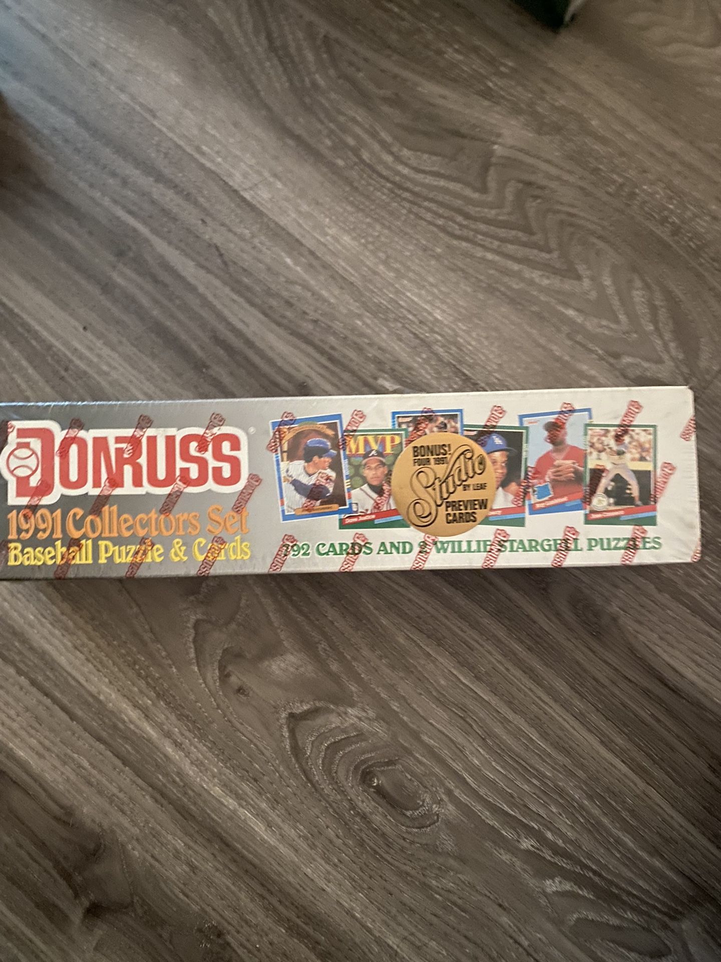 Sealed 1991 Donruss Base Ball Cards W Preview