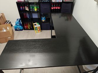 L shape desk 75 obo
