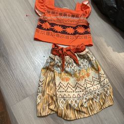 Moana Costume 3-6t 