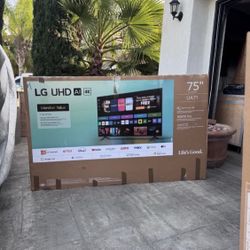 75ua7100 75” Lg smart 4k led Uhd tv 