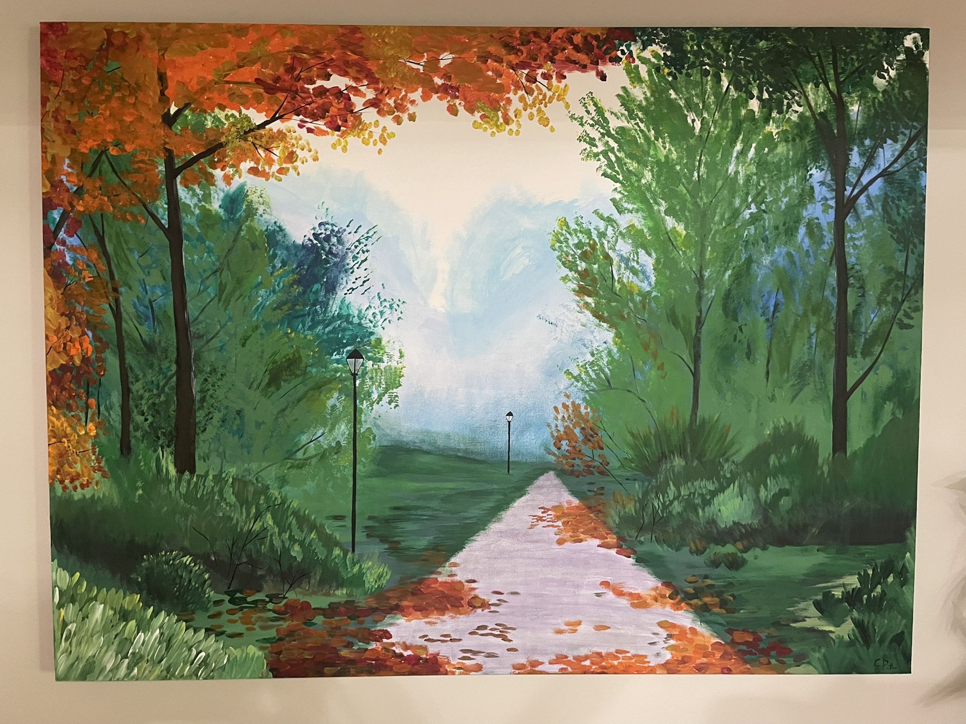 Autumn Day Painting