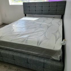 NEW QUEEN-SIZE MATTRESS AND BOX SPRING 🆕️