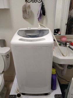 Haier washer & Black & Decker dryer