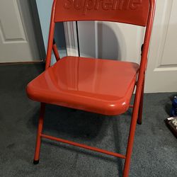 Supreme Metal Folding Chair/Wheaties and Gloves for Sale in
