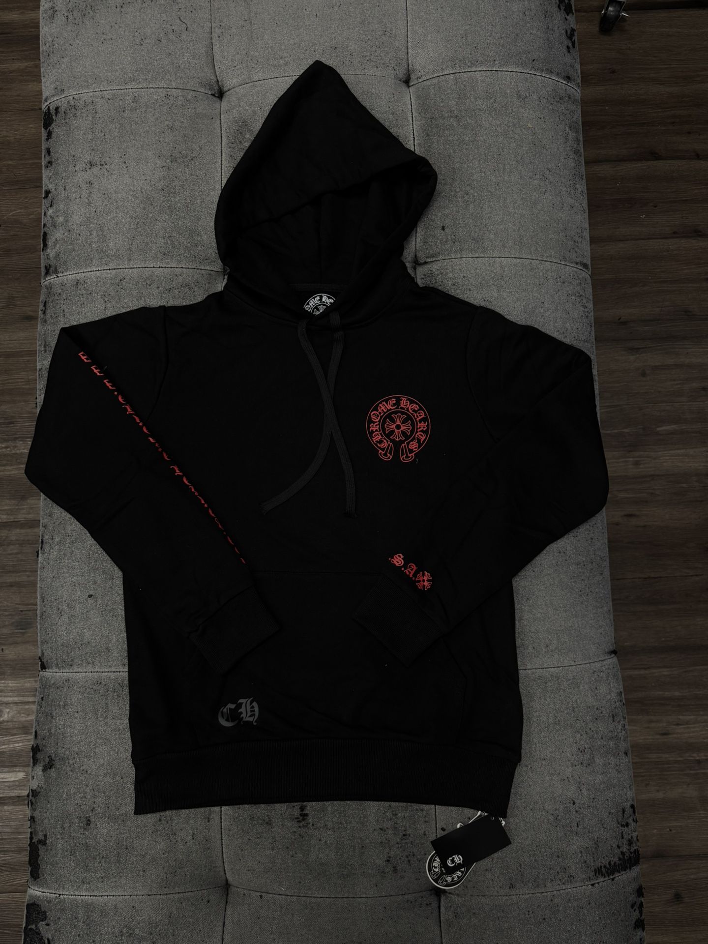 Chrome Hearts Horseshoe Hoodie Black We Exclusive