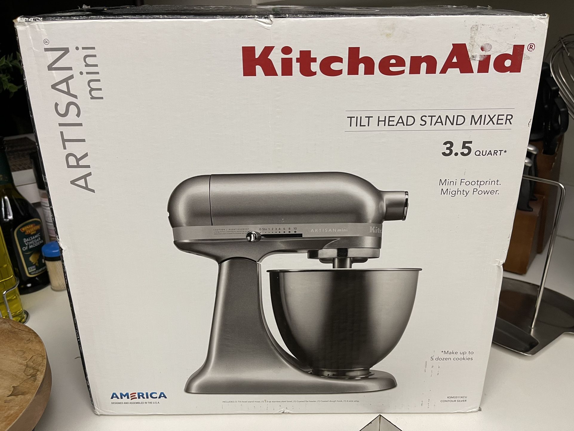 Kitchen Aid Mini Stand Mixer Used Only Once Now In Box