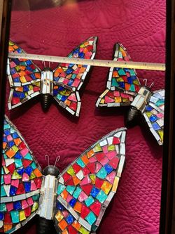 Nuevo. Guegos. De ,mariposas. De pared. Por 20