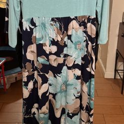 Long Floral Dress