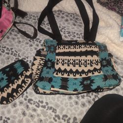 Canyon Sky Bag And Wallet