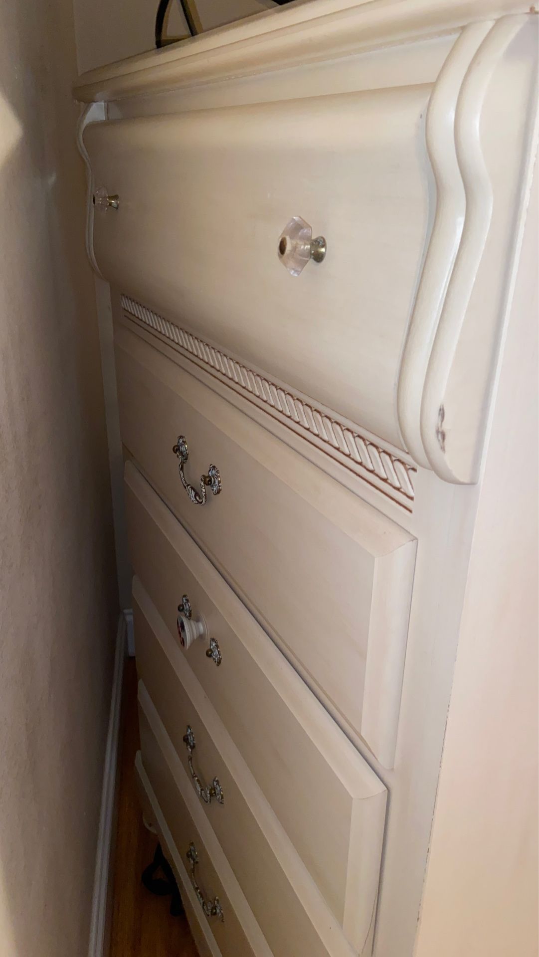 White dresser