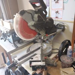 12 Inch Sliding Double Compound Miter Saw