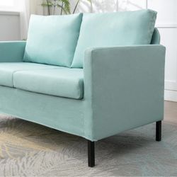 Mint Green Sofa /Couch /Love Seat 