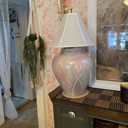 Pearlescent Ceramic Lamps