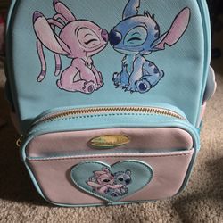 Stitch And Angel Backpack