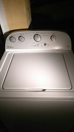 Whirlpool high-efficiency washing machine